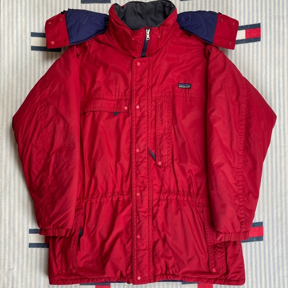 Vintage Patagonia Insulated Mountain Parka full zip up hooded jacket